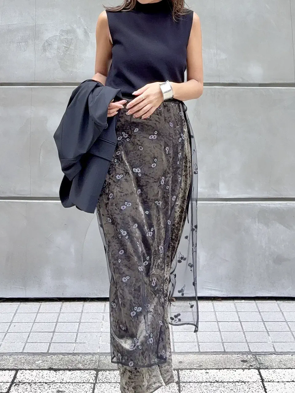 GRACE CONTINENTAL yukimi yonee コーディネート画像