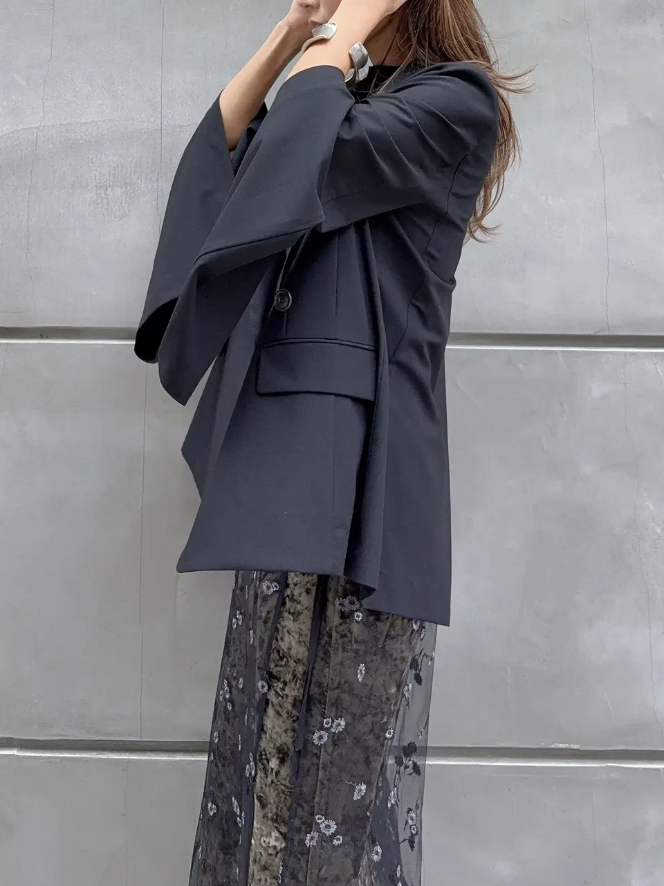 GRACE CONTINENTAL yukimi yonee コーディネート画像