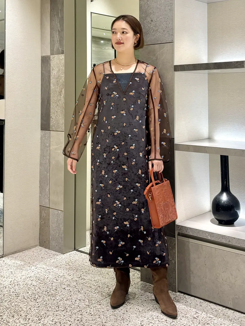 GRACE CONTINENTAL Yano コーディネート画像