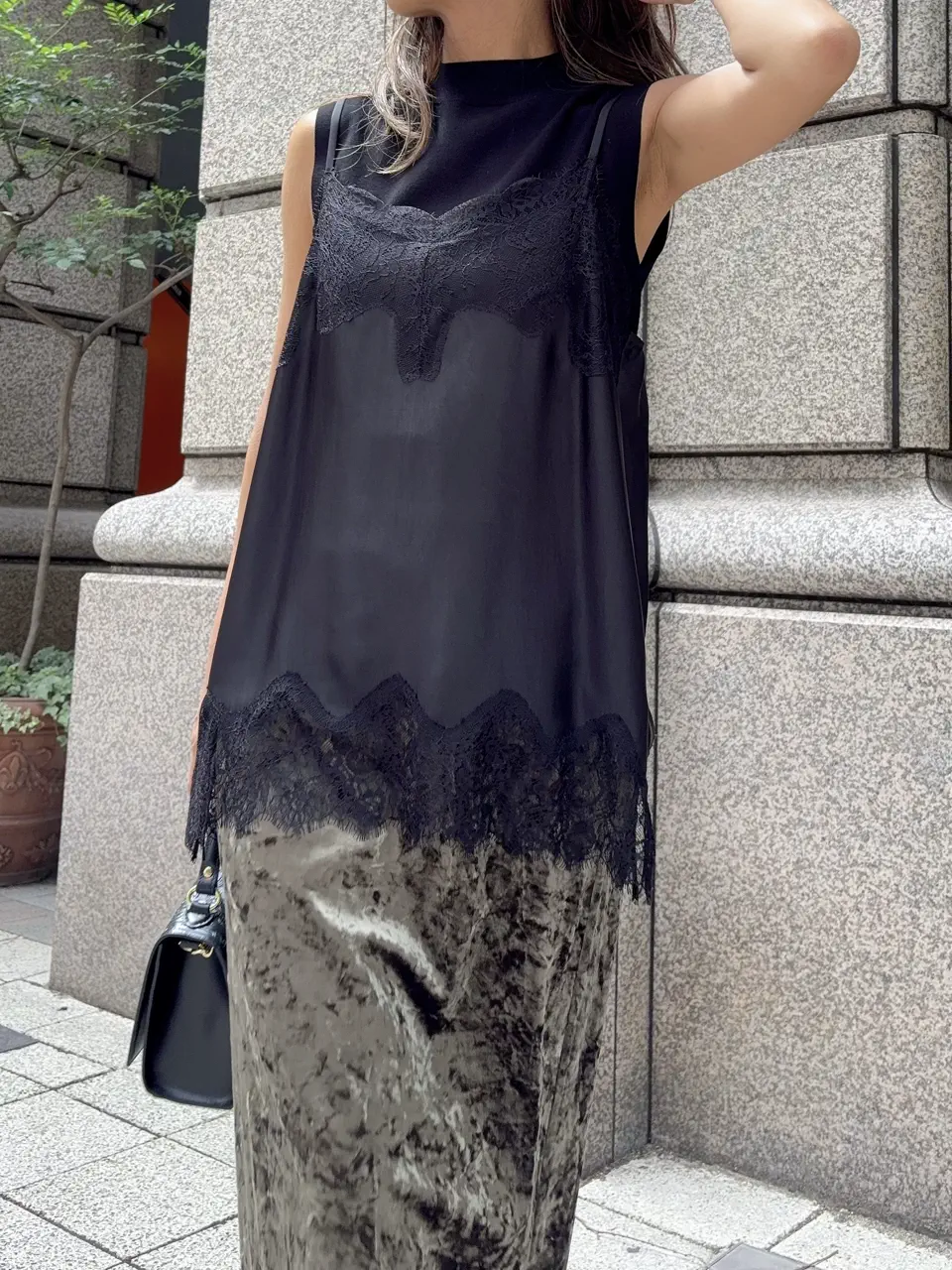 GRACE CONTINENTAL yukimi yonee コーディネート画像
