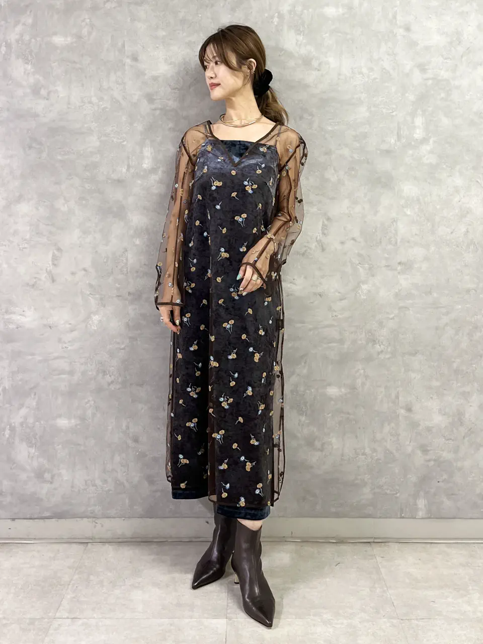 GRACE CONTINENTAL A.Kameyama コーディネート画像