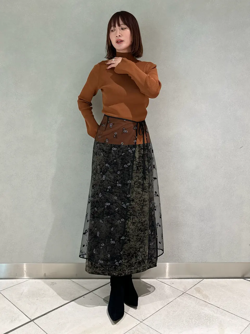 GRACE CONTINENTAL Kogane. コーディネート画像