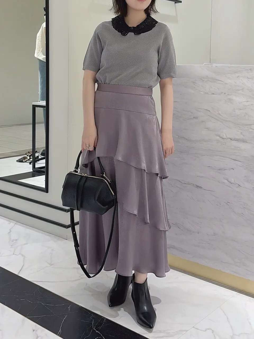 GRACE CONTINENTAL SASAKI コーディネート画像