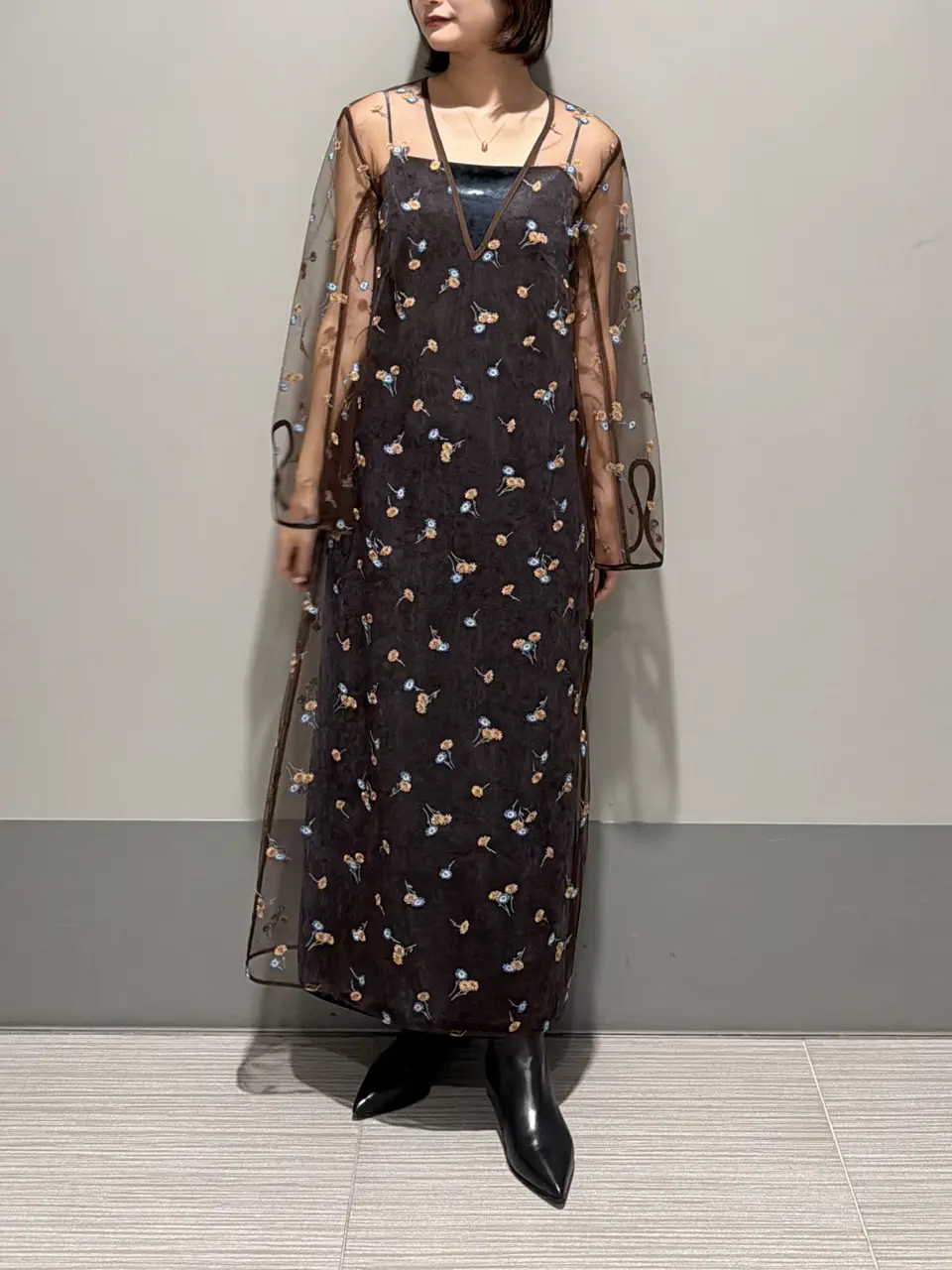 GRACE CONTINENTAL MORITA AI コーディネート画像