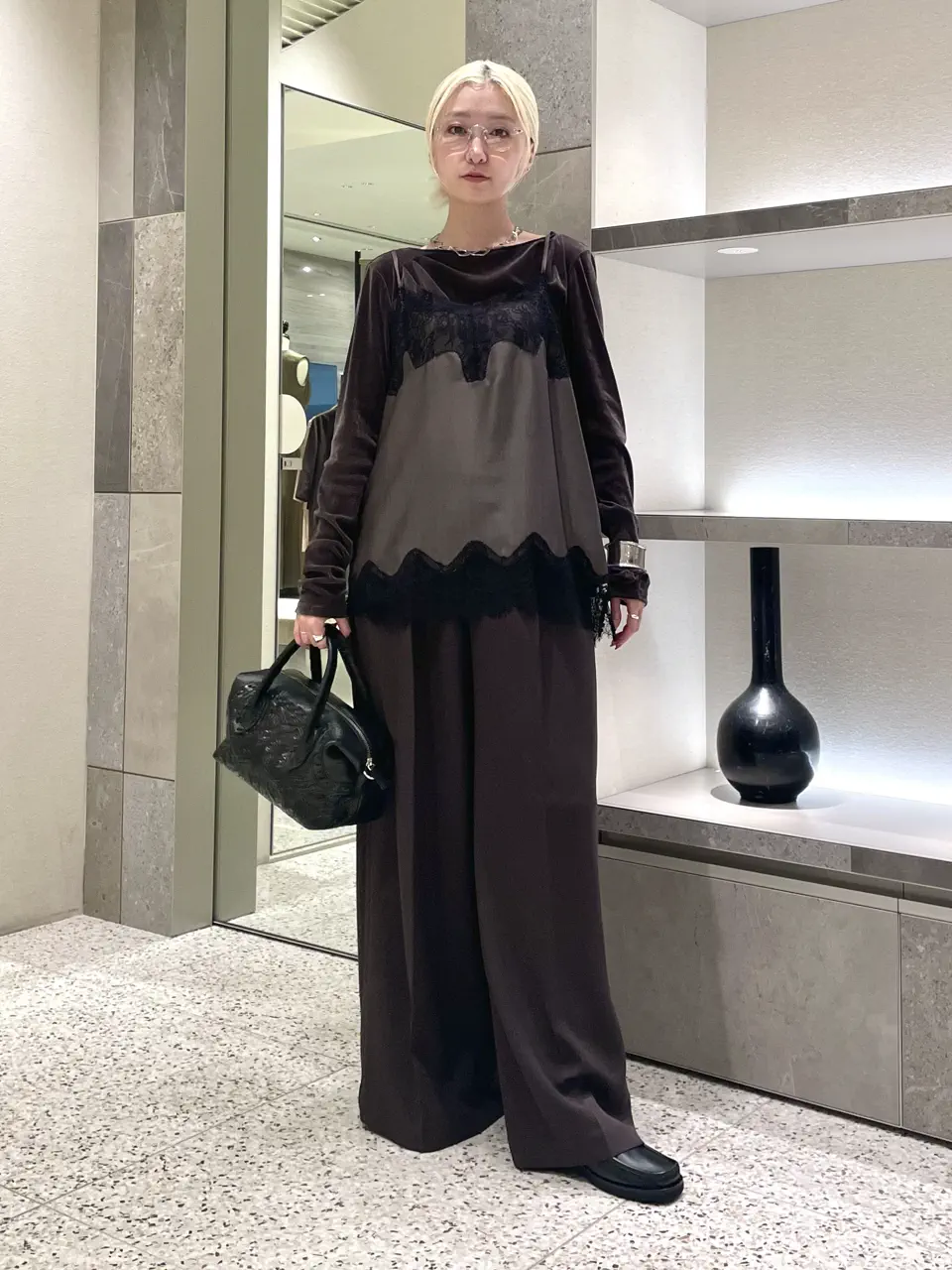 GRACE CONTINENTAL Arichi コーディネート画像