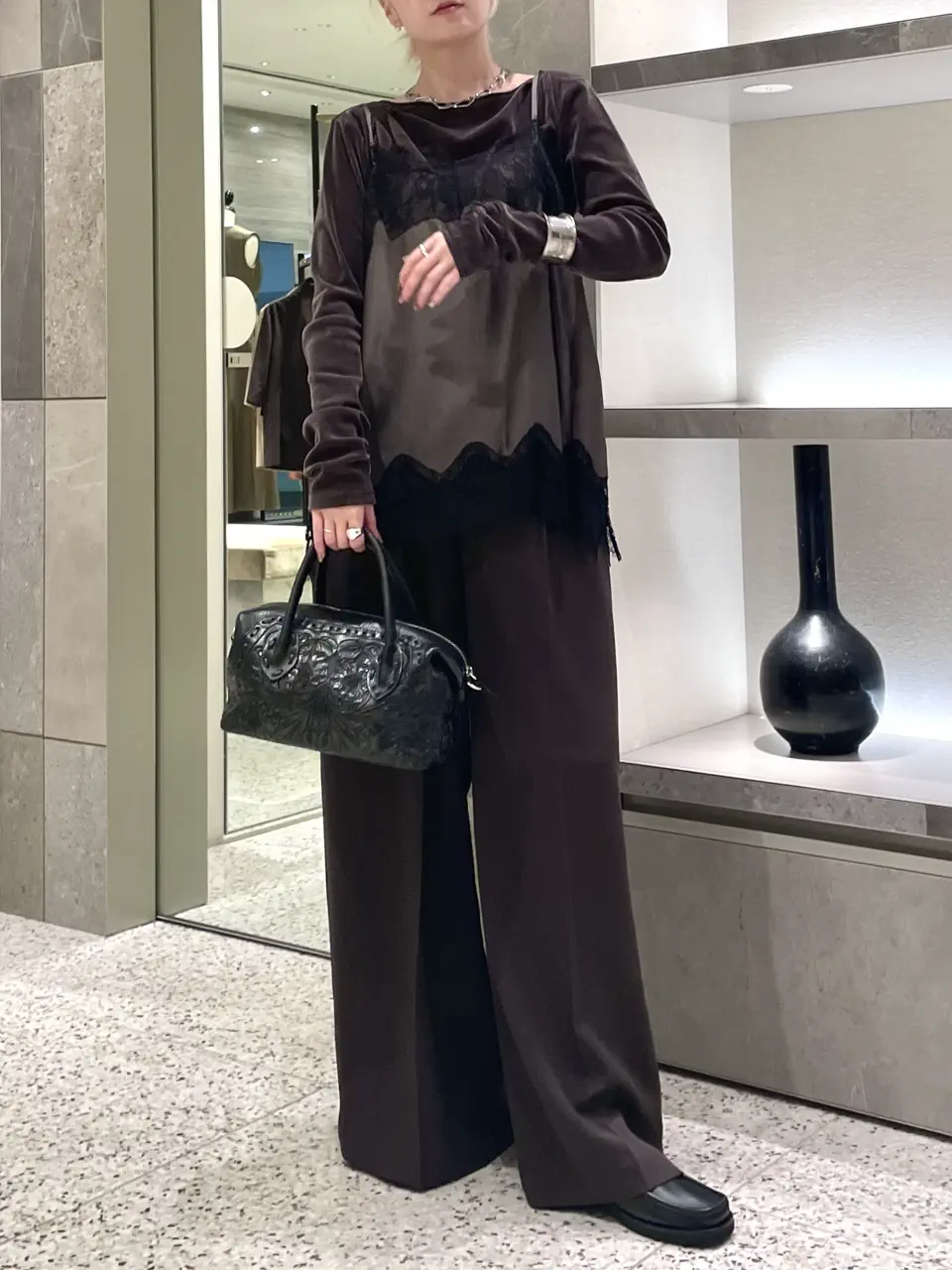 GRACE CONTINENTAL Arichi コーディネート画像