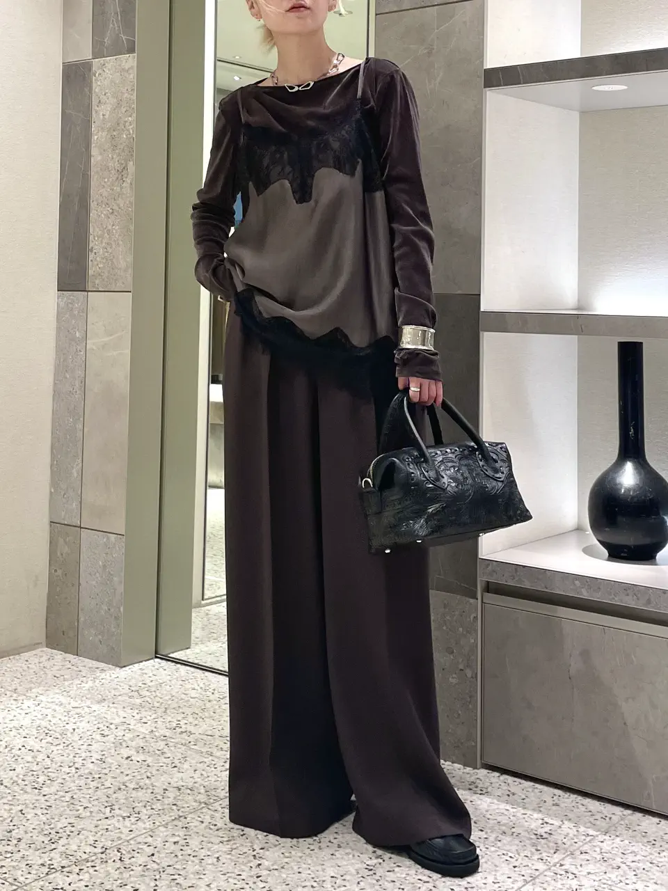 GRACE CONTINENTAL Arichi コーディネート画像