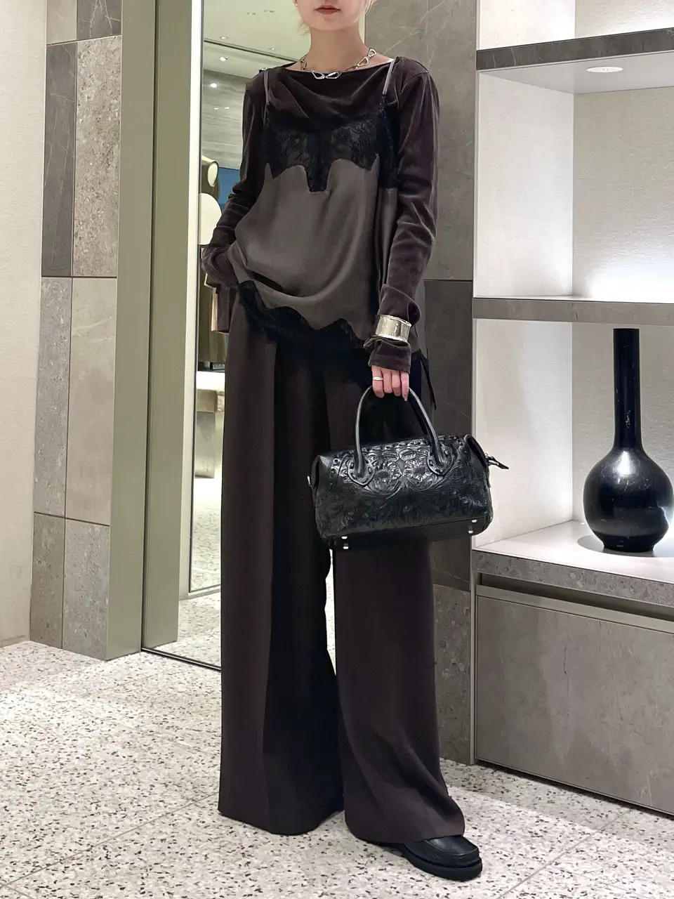 GRACE CONTINENTAL Arichi コーディネート画像