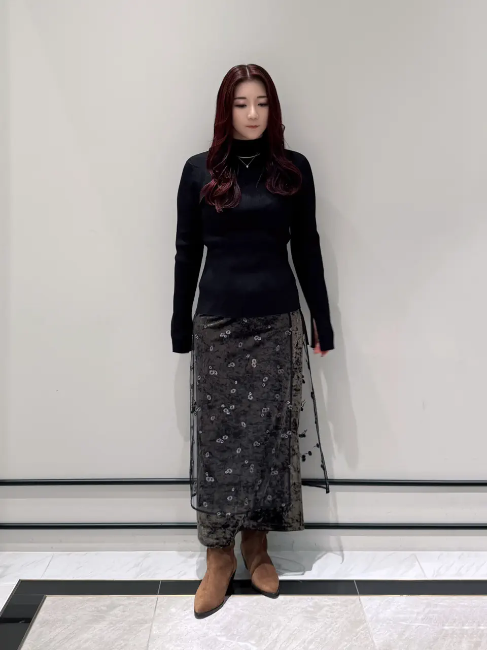 GRACE CONTINENTAL MOMOKO コーディネート画像