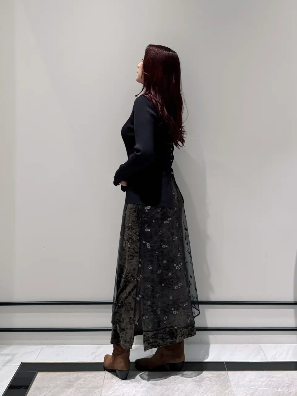 GRACE CONTINENTAL MOMOKO コーディネート画像