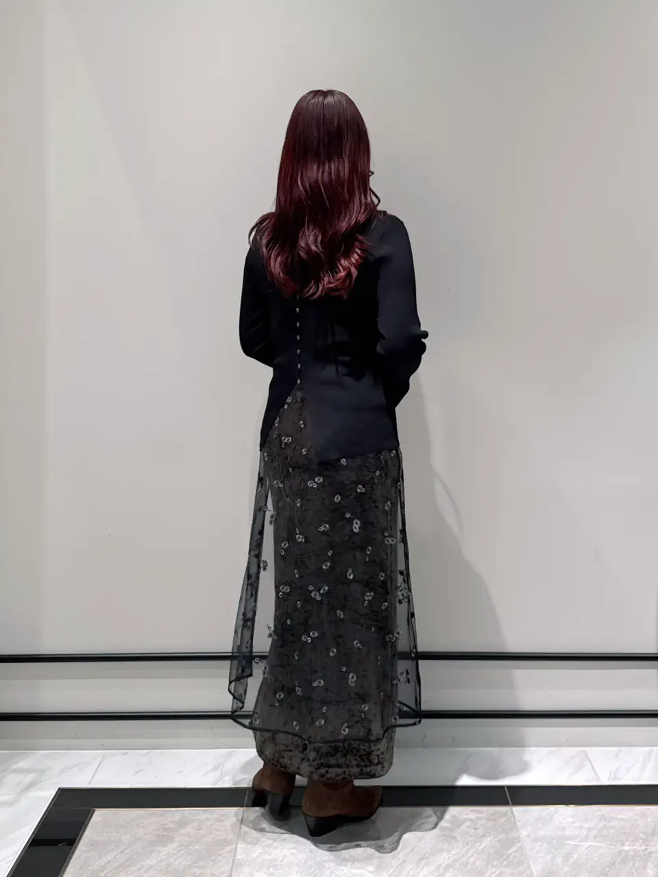 GRACE CONTINENTAL MOMOKO コーディネート画像