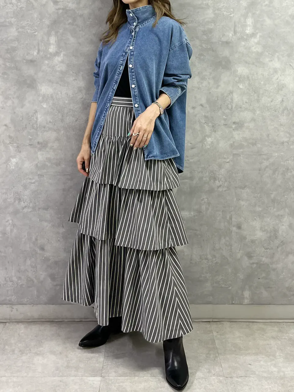 GRACE CONTINENTAL A.Kameyama コーディネート画像