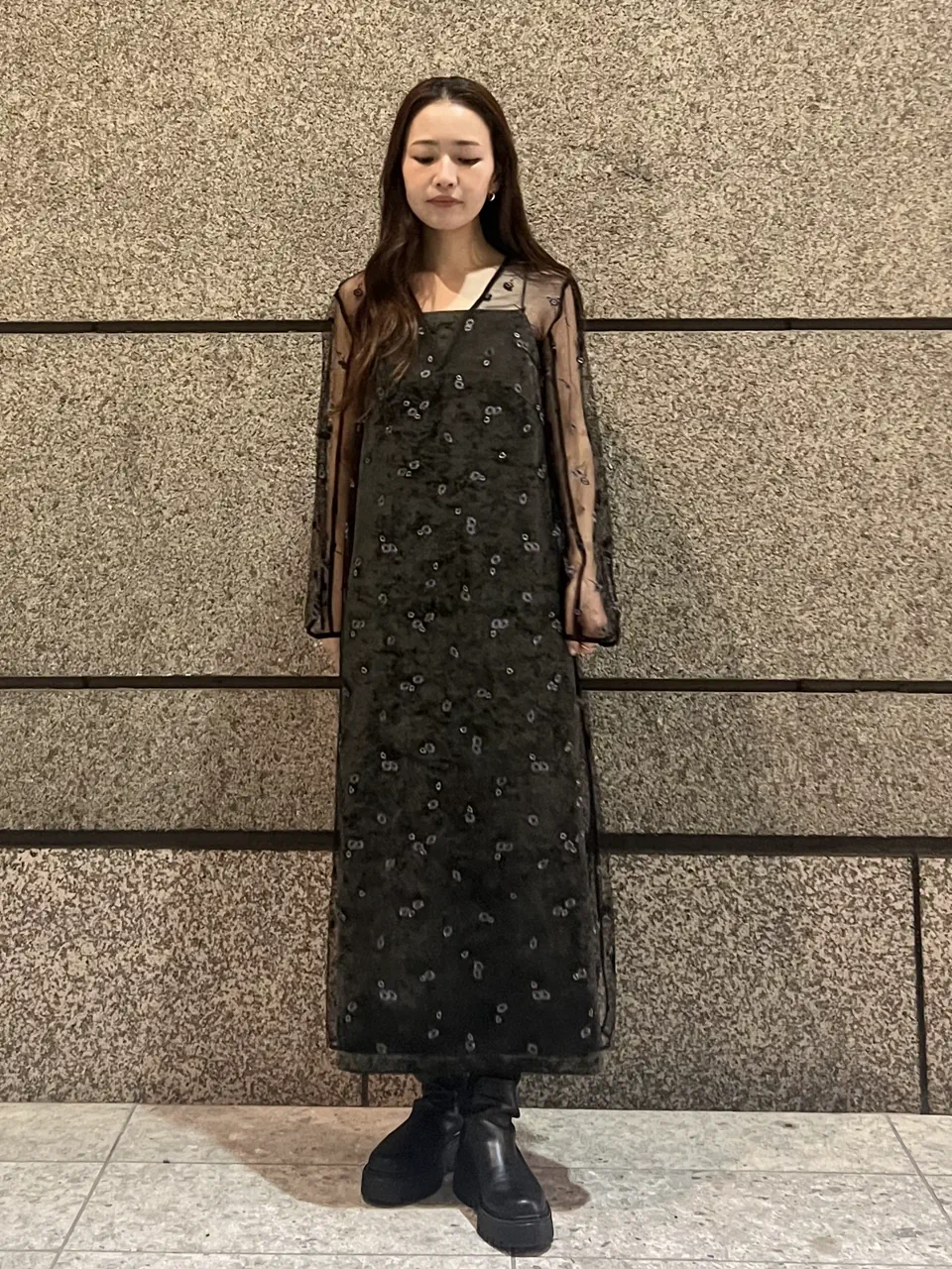 GRACE CONTINENTAL ERINA KATO コーディネート画像