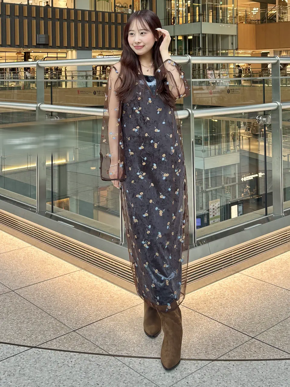 GRACE CONTINENTAL Kiku コーディネート画像