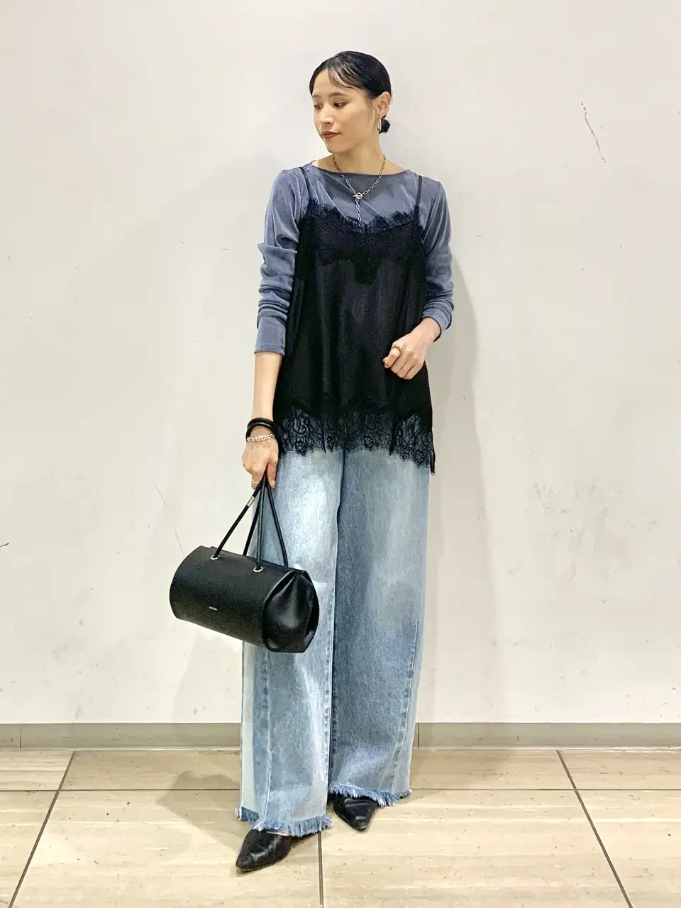  haruka iwasaki コーディネート画像