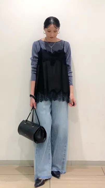 GRACE CONTINENTAL haruka iwasaki コーディネート画像