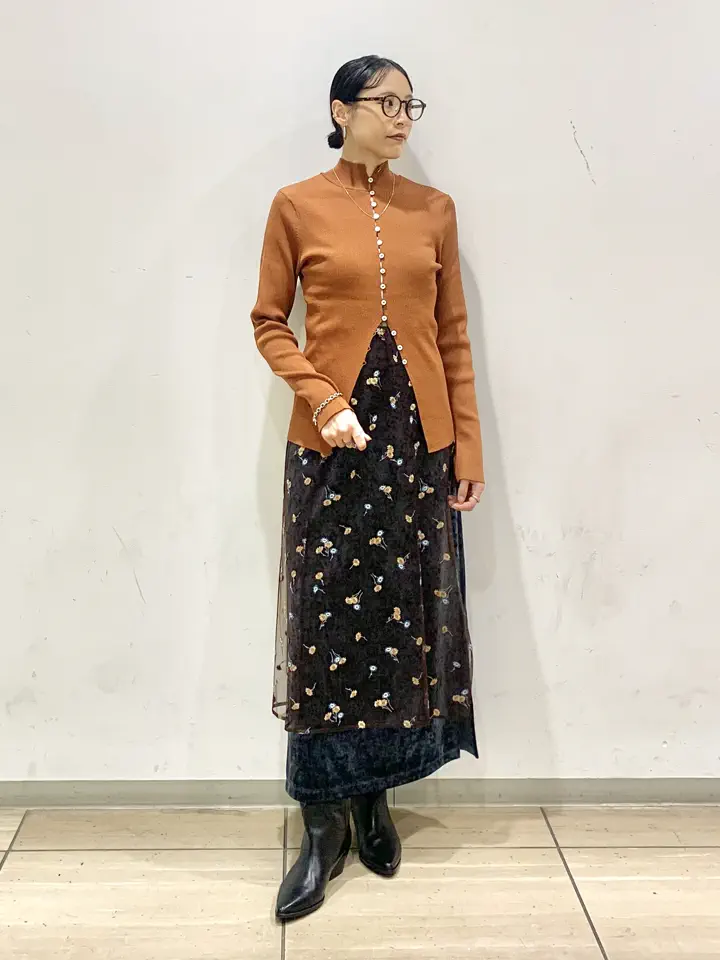 GRACE CONTINENTAL haruka iwasaki コーディネート画像