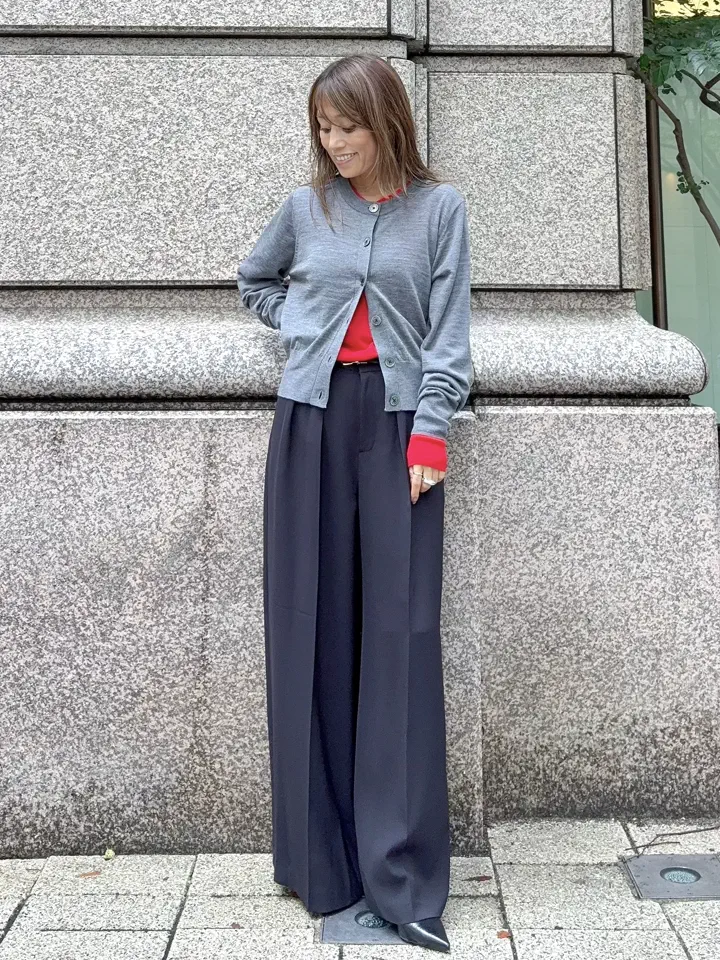 GRACE CONTINENTAL yukimi yonee コーディネート画像