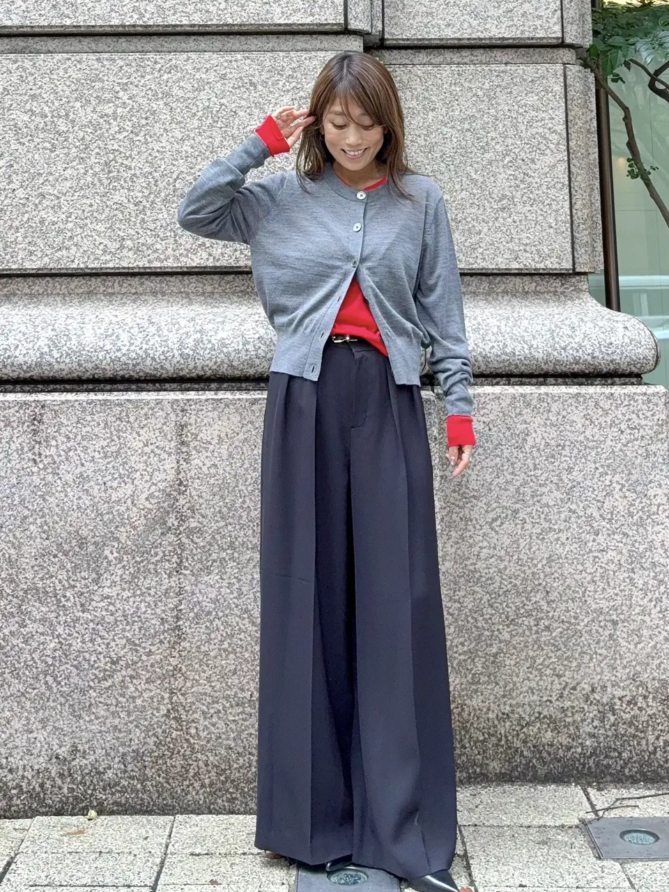 GRACE CONTINENTAL yukimi yonee コーディネート画像