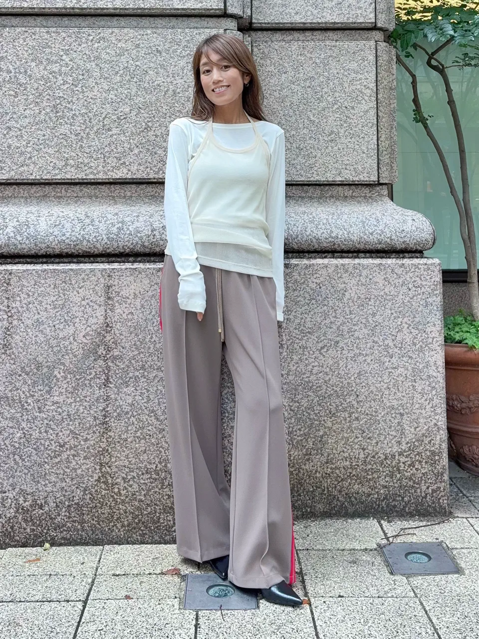 GRACE CONTINENTAL yukimi yonee コーディネート画像