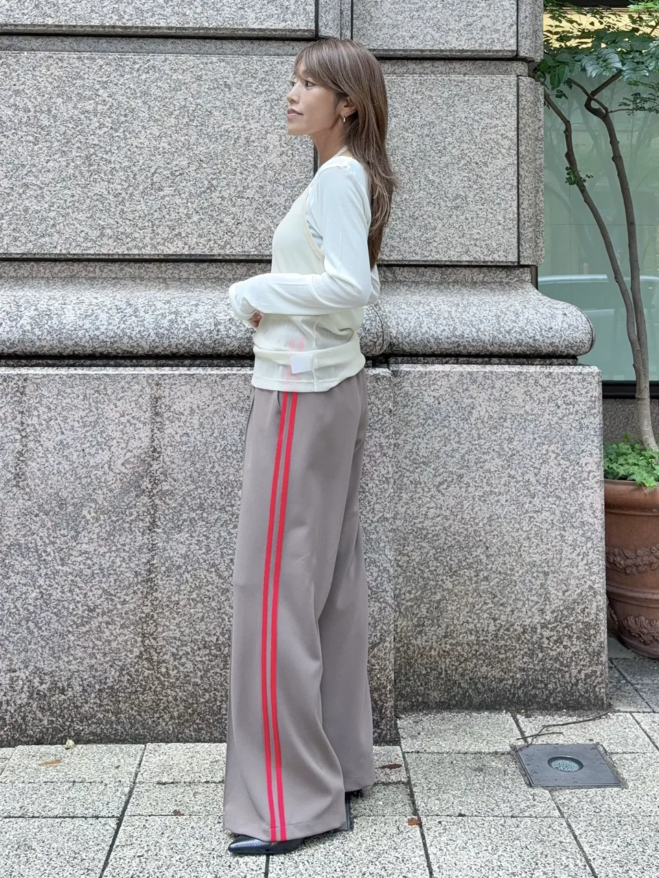 GRACE CONTINENTAL yukimi yonee コーディネート画像