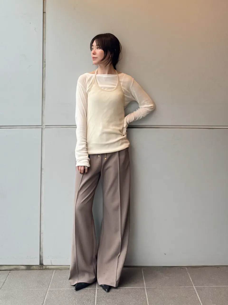  古川温子 コーディネート画像