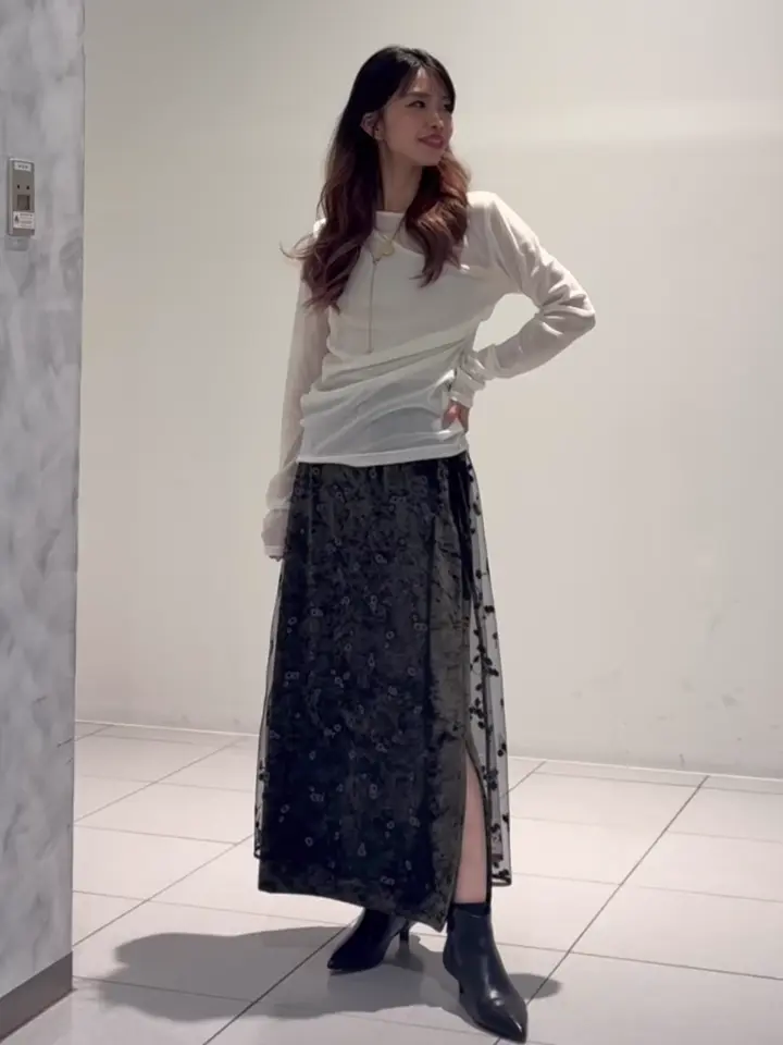GRACE CONTINENTAL FUKUSHIMA YURIE コーディネート画像