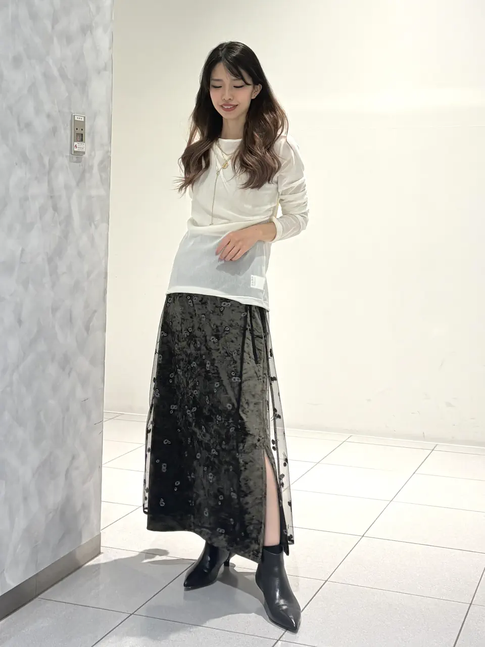 GRACE CONTINENTAL FUKUSHIMA YURIE コーディネート画像