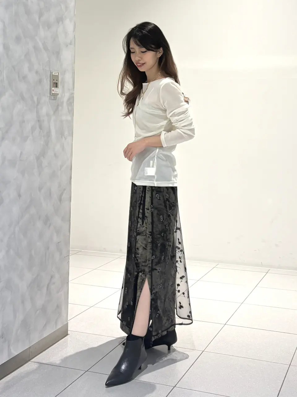 GRACE CONTINENTAL FUKUSHIMA YURIE コーディネート画像