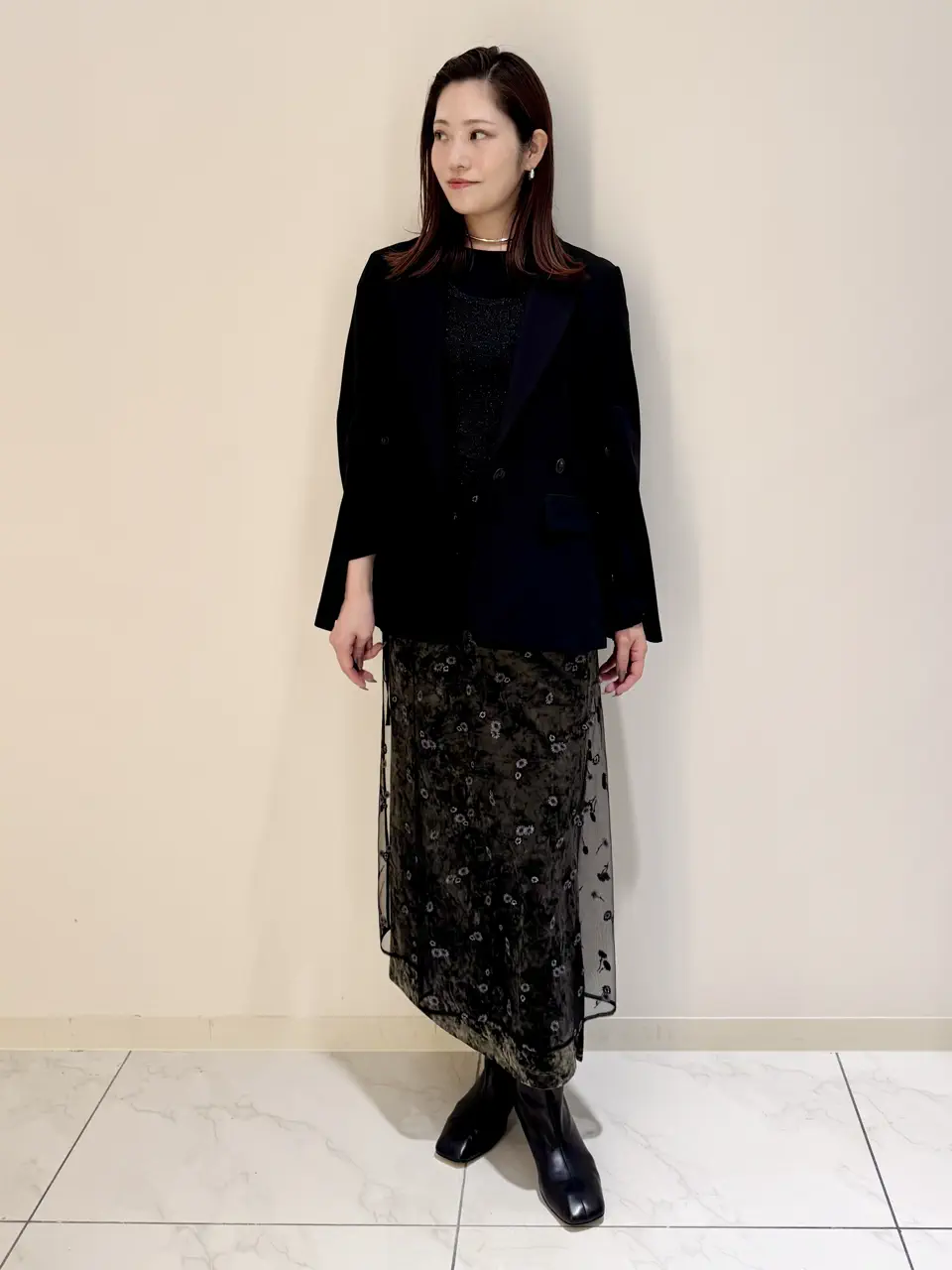 GRACE CONTINENTAL miyata コーディネート画像
