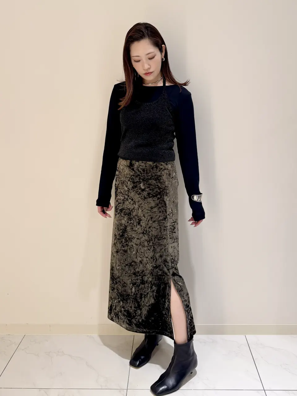 GRACE CONTINENTAL miyata コーディネート画像
