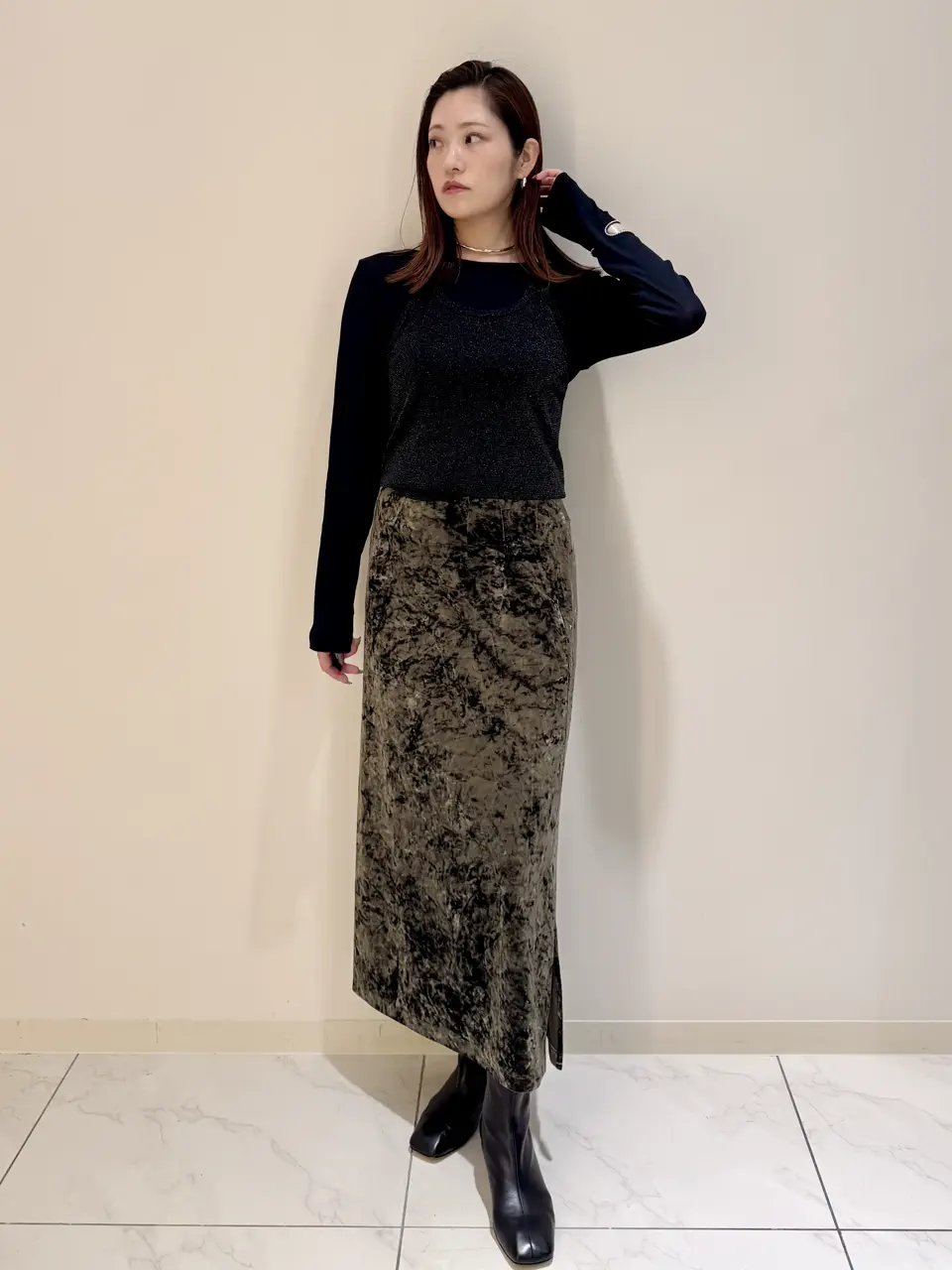 GRACE CONTINENTAL miyata コーディネート画像
