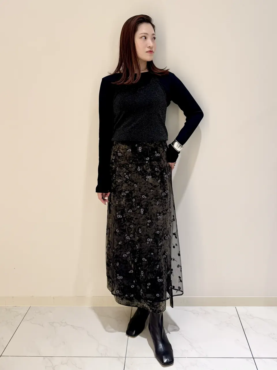 GRACE CONTINENTAL miyata コーディネート画像