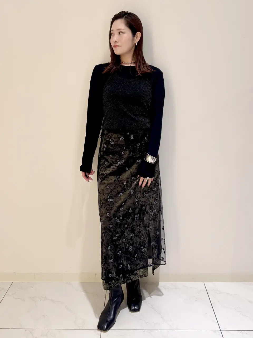 GRACE CONTINENTAL miyata コーディネート画像