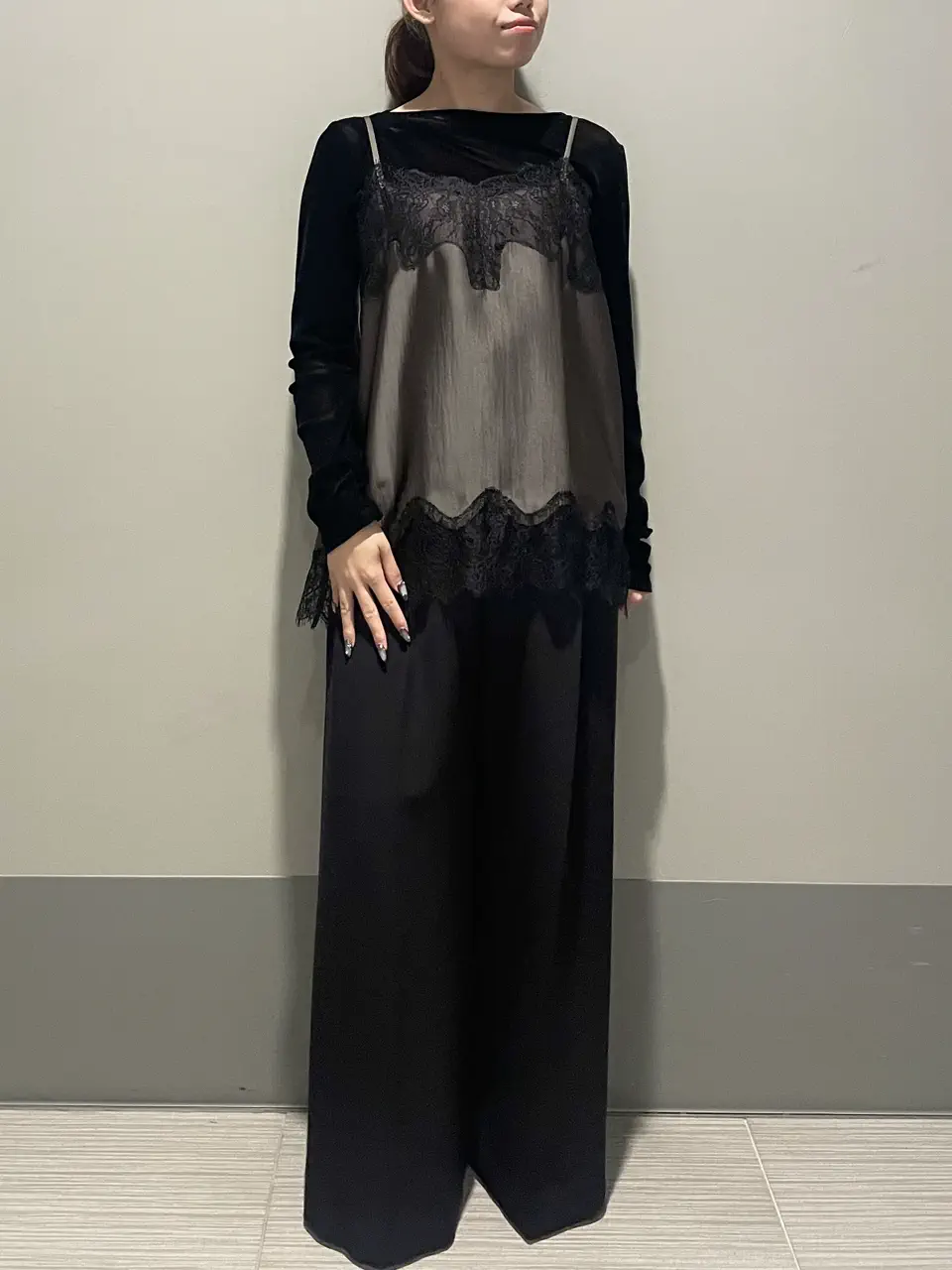 GRACE CONTINENTAL 細川　もなみ コーディネート画像