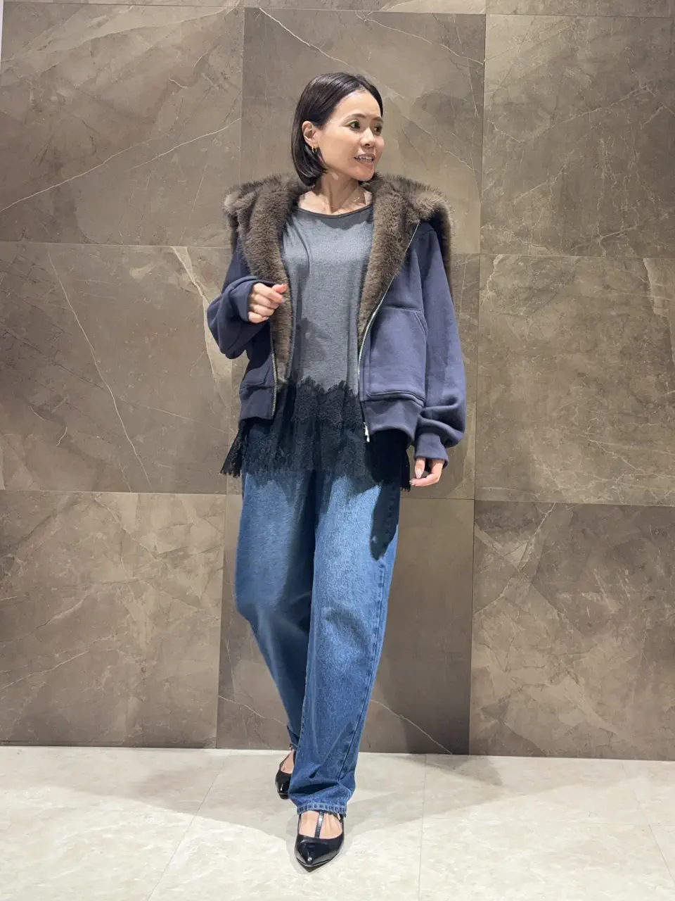 GRACE CONTINENTAL 穐山　香織 コーディネート画像