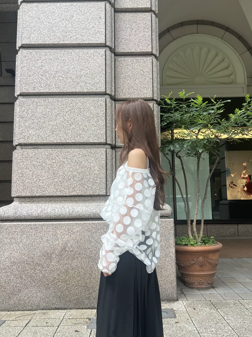GRACE CONTINENTAL ERINA KATO コーディネート画像