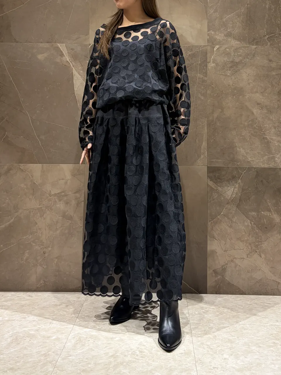 GRACE CONTINENTAL Hata Haruna コーディネート画像