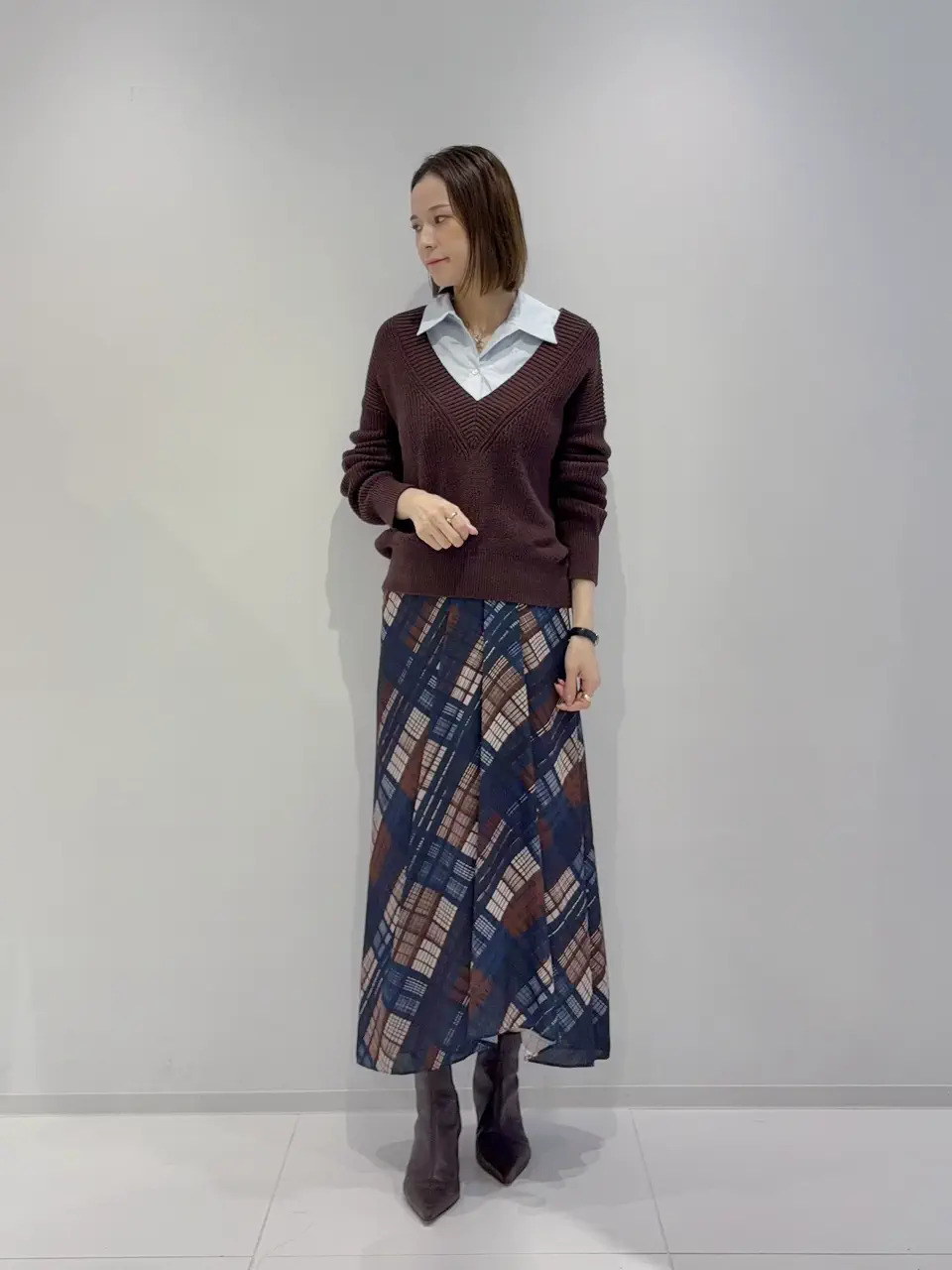 GRACE CONTINENTAL 亀田 未希 コーディネート画像