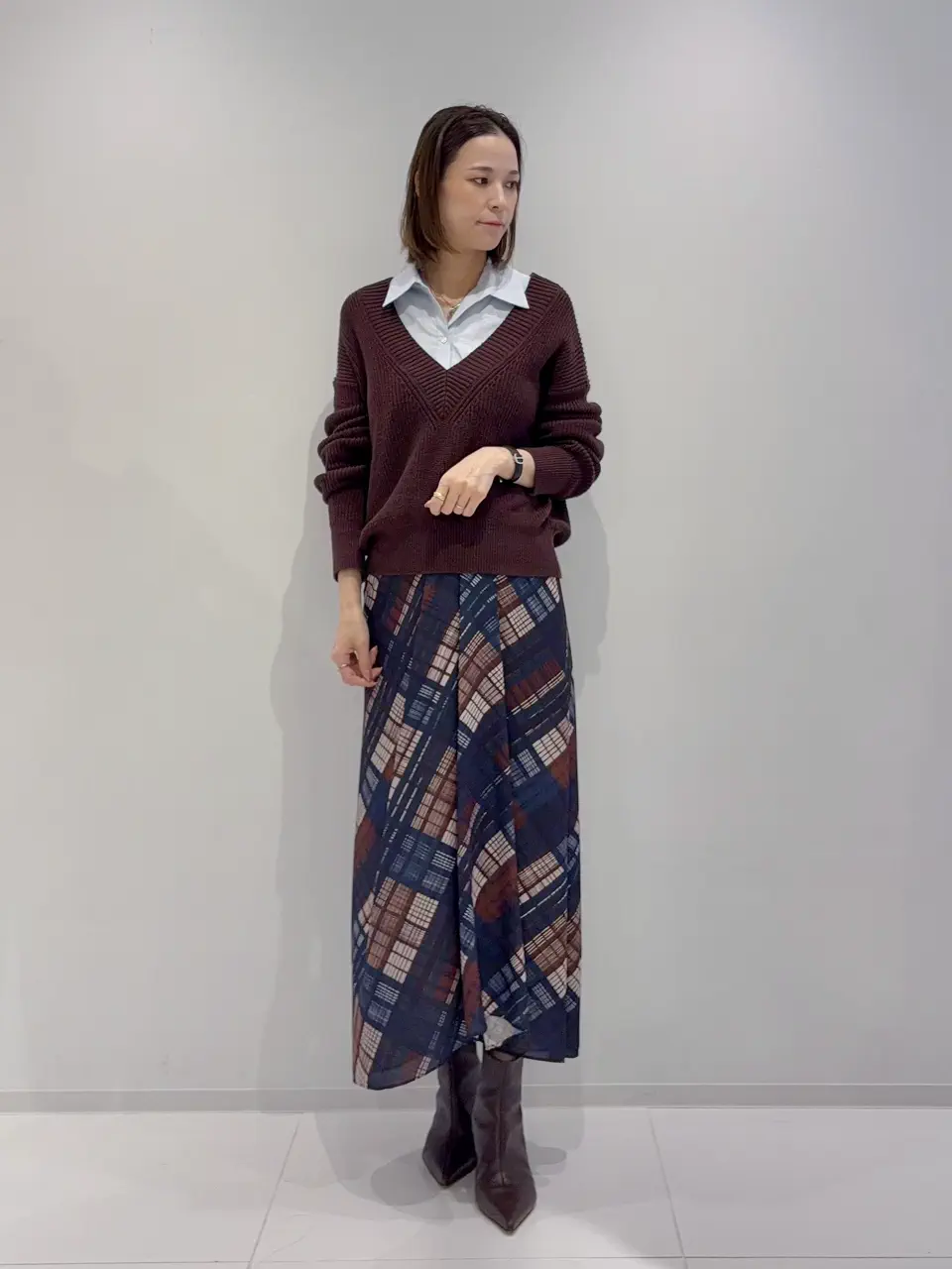 GRACE CONTINENTAL 亀田 未希 コーディネート画像