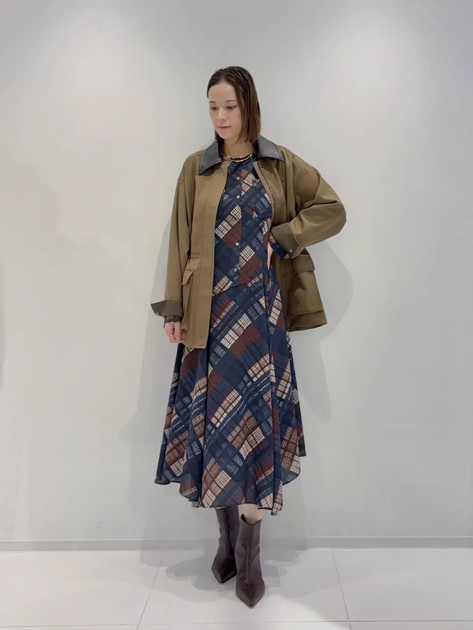 GRACE CONTINENTAL 亀田 未希 コーディネート画像