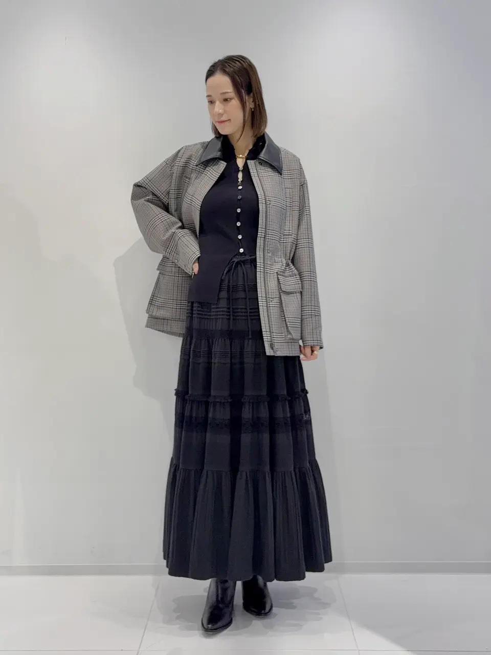 GRACE CONTINENTAL 亀田 未希 コーディネート画像