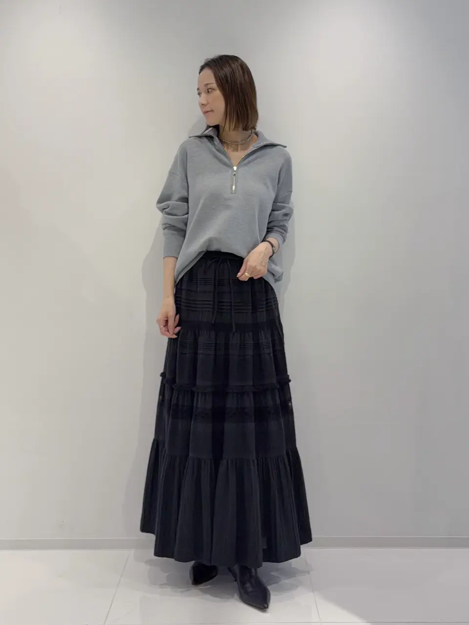  亀田 未希 コーディネート画像