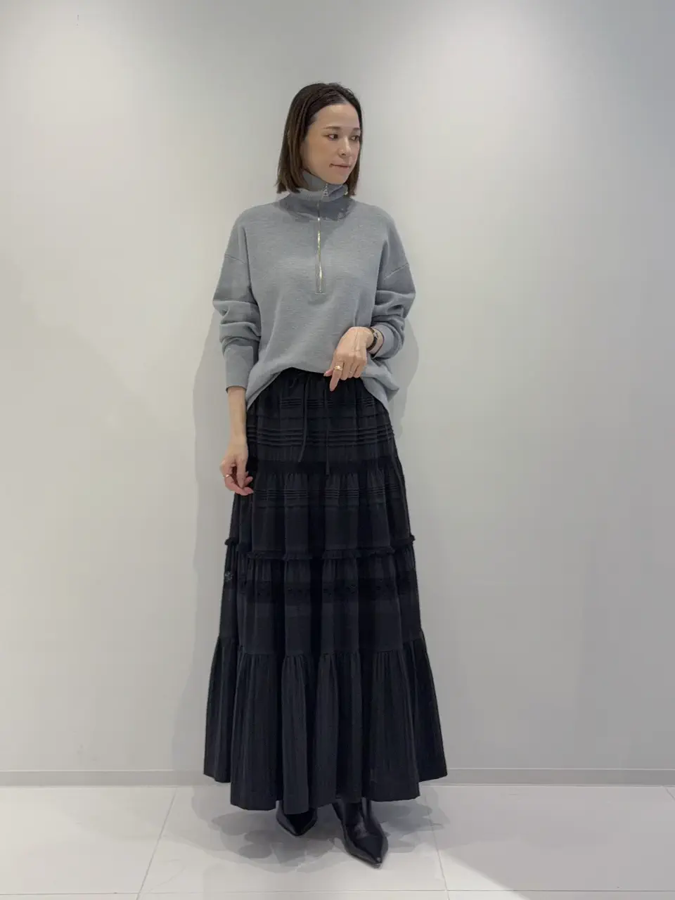 GRACE CONTINENTAL 亀田 未希 コーディネート画像