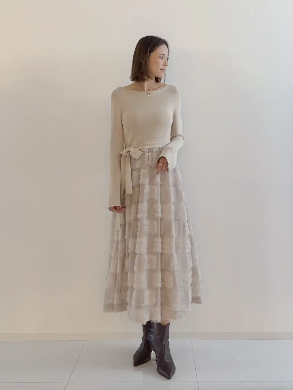 GRACE CONTINENTAL 亀田 未希 コーディネート画像