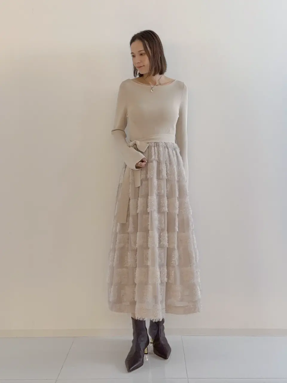 GRACE CONTINENTAL 亀田 未希 コーディネート画像