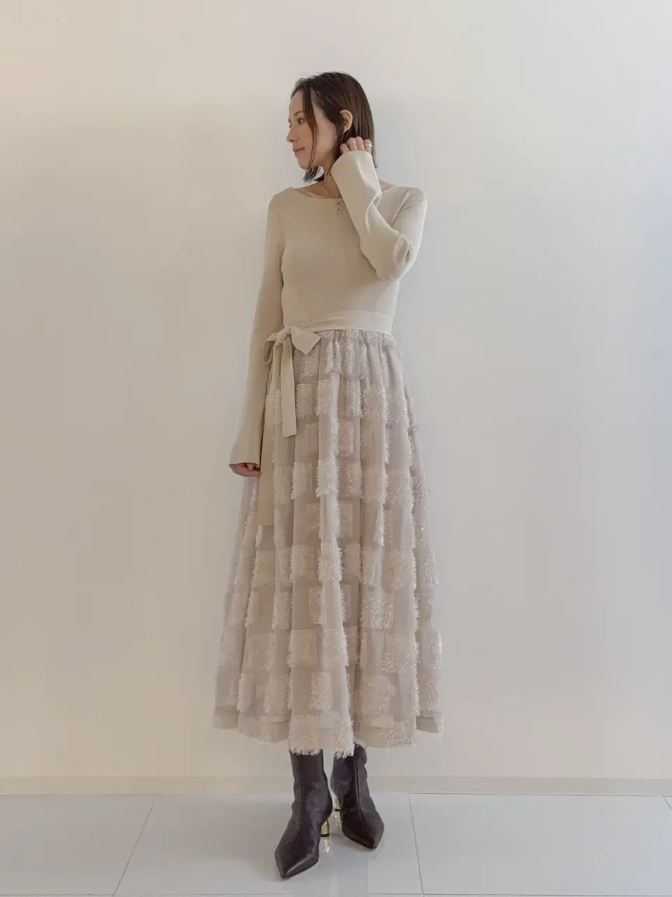 GRACE CONTINENTAL 亀田 未希 コーディネート画像