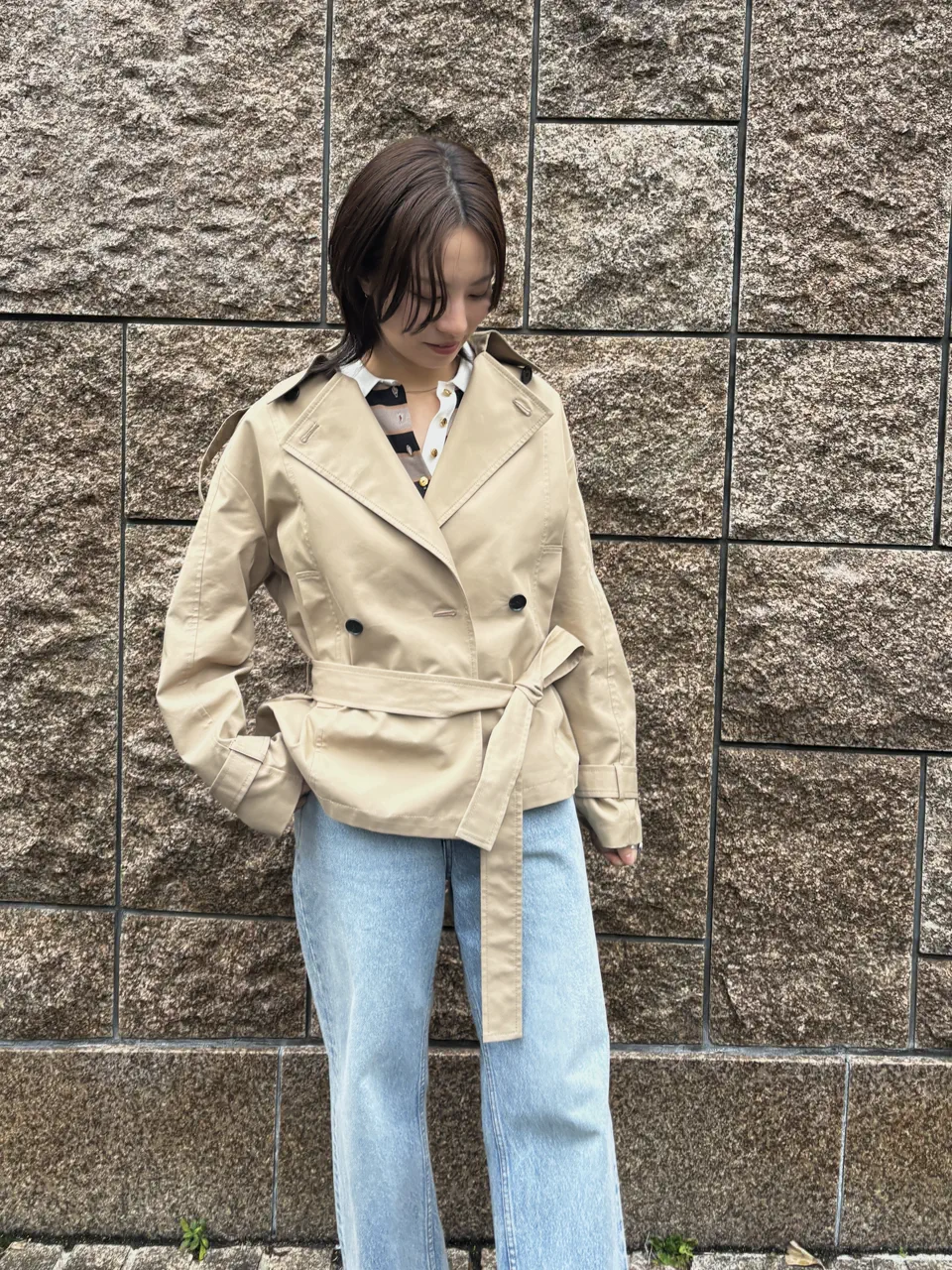 GRACE CONTINENTAL Hikaru Okada コーディネート画像
