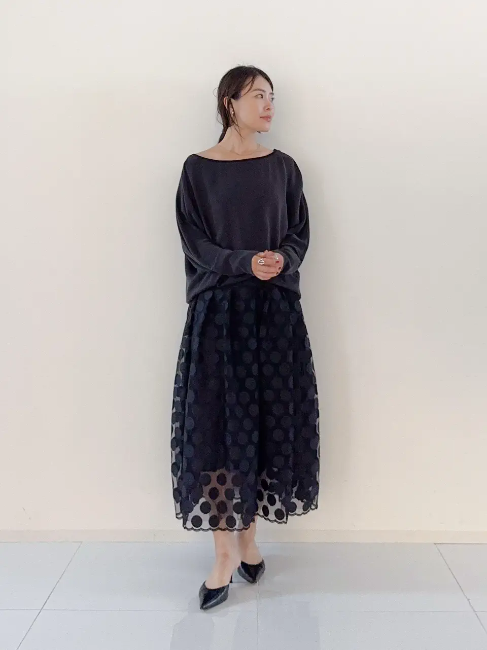GRACE CONTINENTAL 古川温子 コーディネート画像