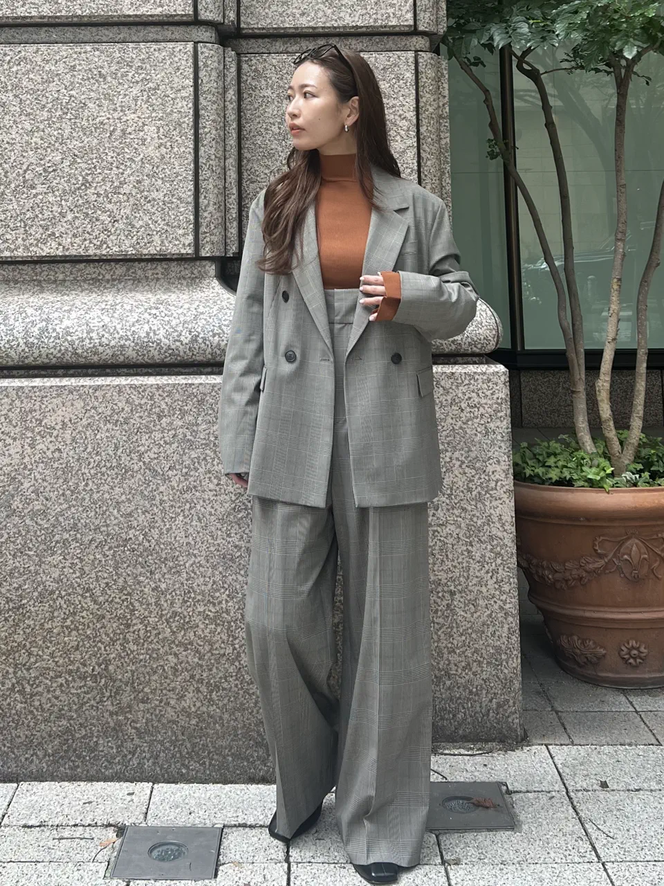 GRACE CONTINENTAL ERINA KATO コーディネート画像
